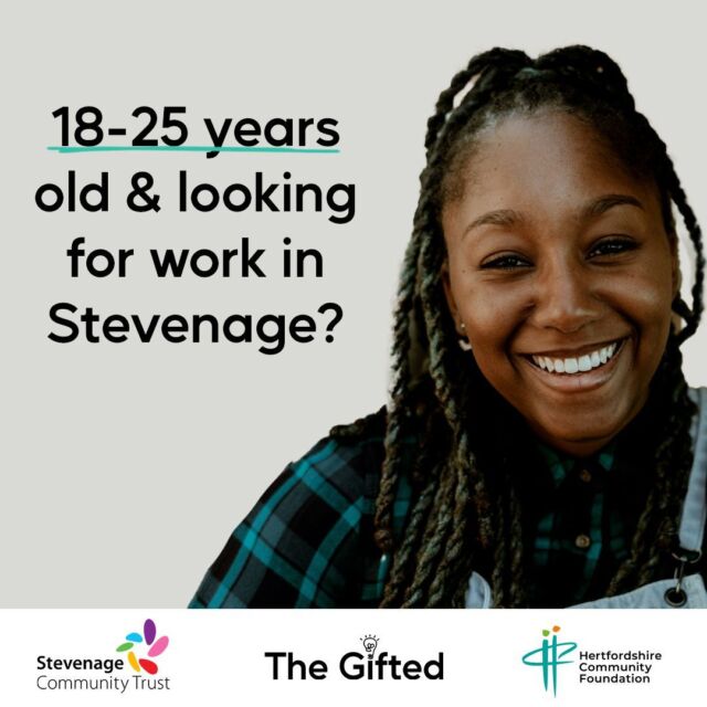 If you're 18-25 years old and in the Stevenage area, this exciting opportunity could be perfect for you.

Starting on the 15th April 2024, The Gifted will be running an employability project inviting you to train as a Youth Worker.

The project is aimed at those who are in care or care leavers but is open to Stevenage residents.

This free 6-week course, is funded by both the @hertscommunityfoundation and the @stevenagecommunitytrust and will be run both online and in-person.

If you would like to take part or for more information, follow the link in bio.

#stevenage #stevenagemums #stevenageoldtown #careexperienced #careleavers #careleaver #trainingcourse #trainingcourses #youthwork #youthworker #youthworkers