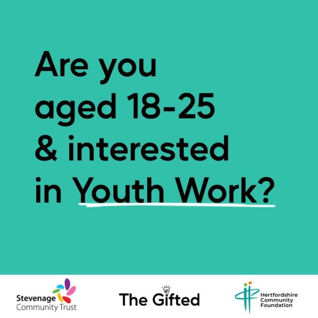 Have you ever had an interest in training as a Youth Worker?

On April 15th 2024, we'll be kicking off a new employability project in the Stevenage area for young people.

Funded by Hertfordshire Community Foundation and Stevenage Community Trust, the project  will be delivered both online and in person, giving everybody an opportunity to get involved. Training will be aimed primarily for those in care or for care leavers, but not exclusively so. 

If you're a young person aged 18-25 years in the Stevenage area we encourage you to follow the link in bio to find out more.

#stevenage #stevenagemums #stevenageoldtown #careexperienced #careleavers #careleaver #trainingcourse #trainingcourses #youthwork #youthworker #youthworkers 

@hertscommunityfoundation
@stevenagecommunitytrust